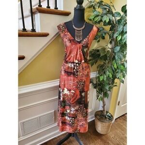 Gold Flava  Dress size 32, Polyblend, Faux Wrap